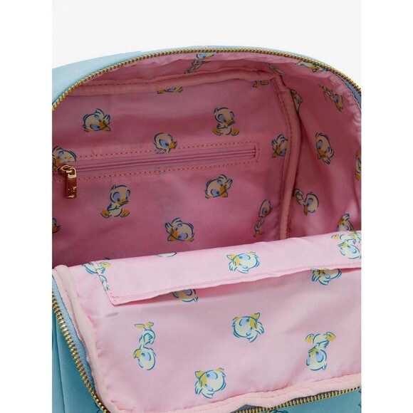NWT Loungefly Lilo & Stitch Ducklings Buckle Mini Backpack & Wallet Set main image 8